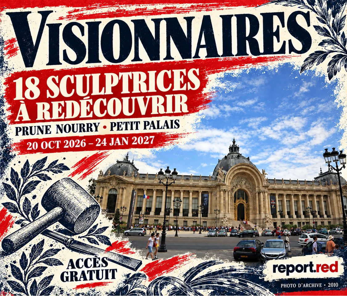 Visionnaires au Petit Palais, 18 sculptrices et accès gratuit du 20 octobre 2026 au 24 janvier 2027 ; façade photographiée en 2010