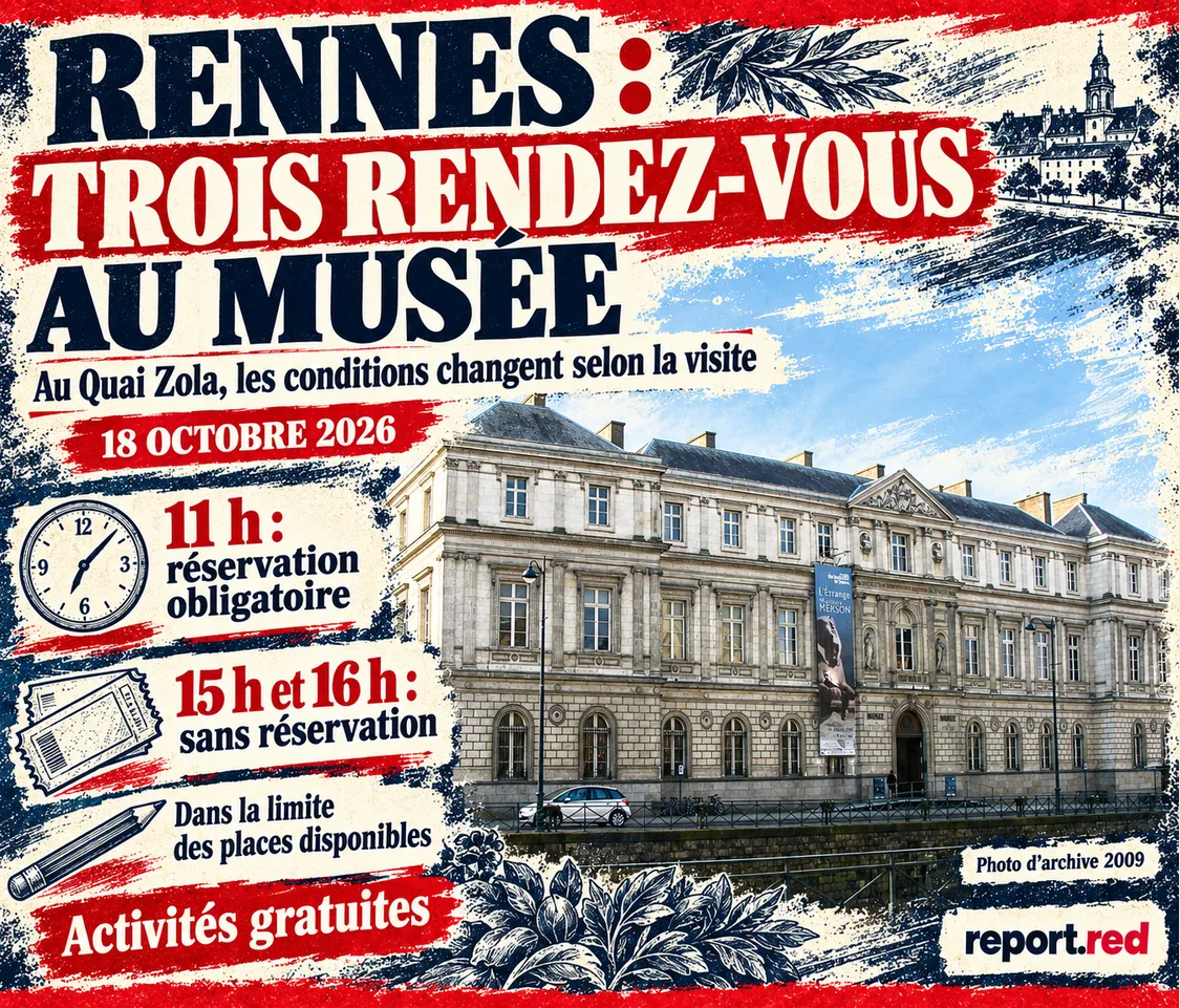 Couverture des trois rendez-vous du 18 octobre au Quai Zola avec une photographie d’archive de 2009 du musée